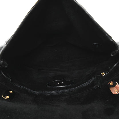 Mulberry Soft Spongy Calfskin Small Lily Flap Black 5 of 7