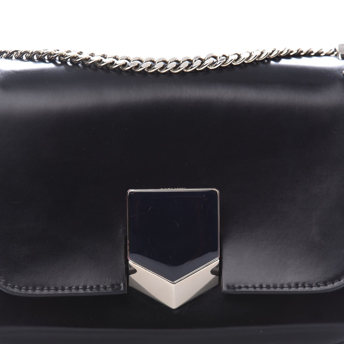 Spazzolato Lockett Petite Shoulder Bag Black