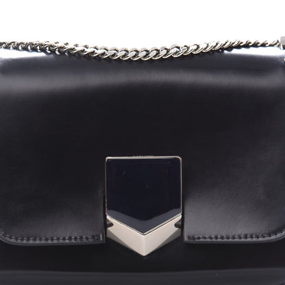 Jimmy Choo Spazzolato Lockett Petite Shoulder Bag Black 11 of 11