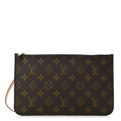 Louis Vuitton Monogram Neverfull MM GM Pochette 1 of 6