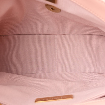 Chanel Lambskin Quilted Medium Chanel 19 Flap Light Pink 5 of 11