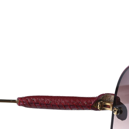 Chloe Tamaris Aviator Sunglasses CL 2104 Gold Red 8 of 8