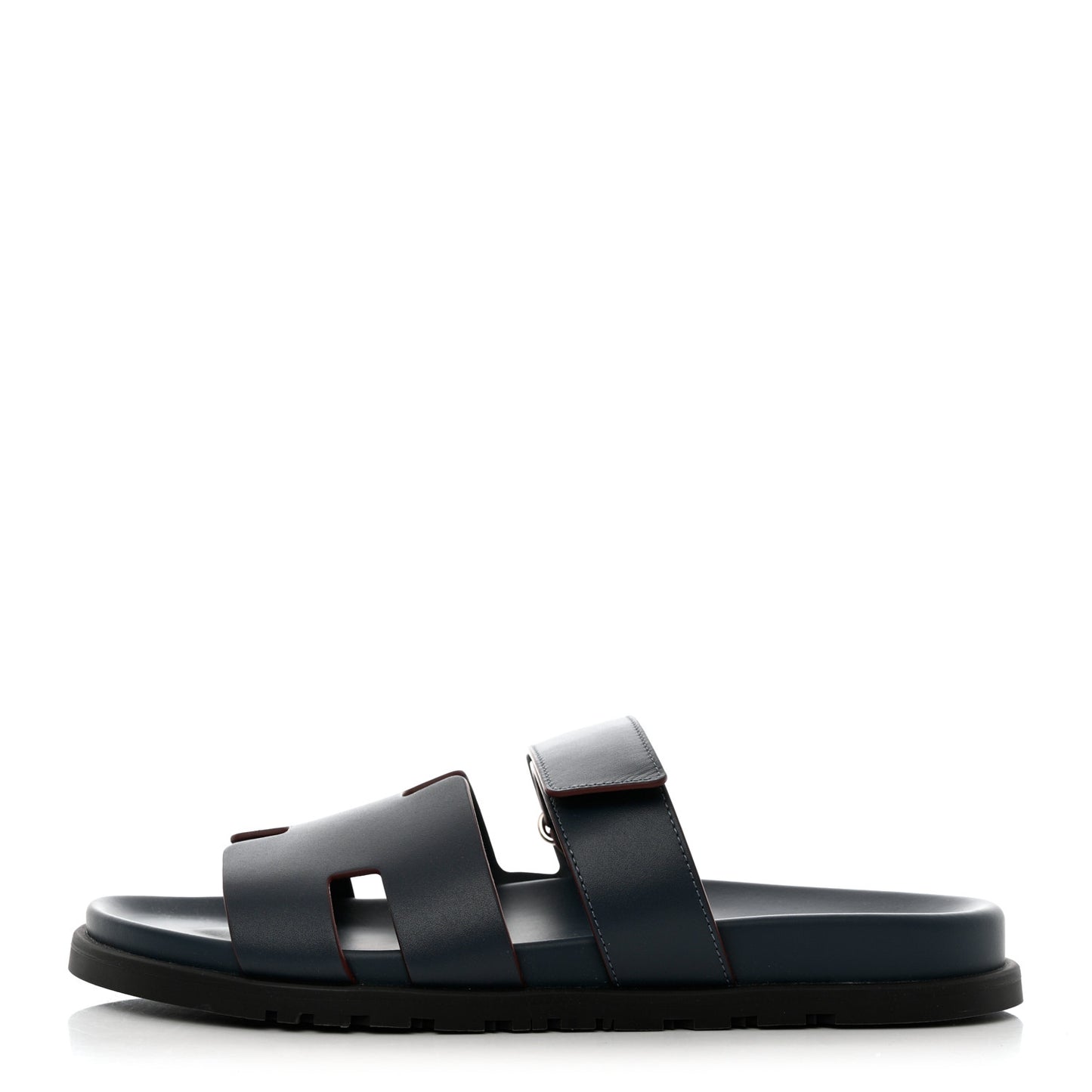 Calfskin Womens Chypre Sandals 41 Bleu Celeste Bordeaux