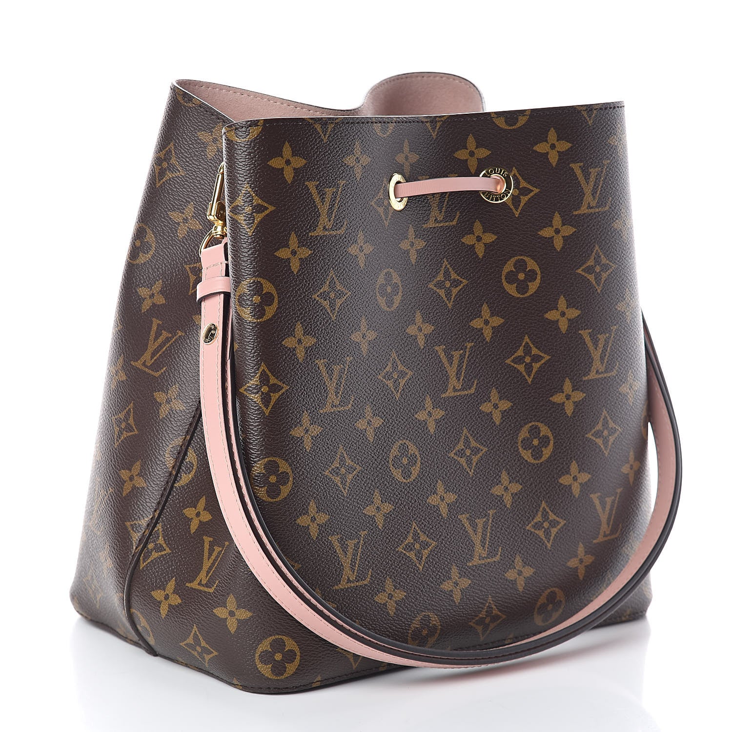 Louis Vuitton Monogram Neonoe MM Rose Poudre 3 of 9