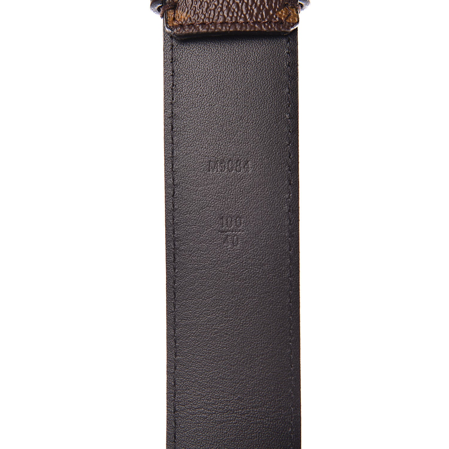 Louis Vuitton Monogram 35mm Voyager Belt 100 40 6 of 6