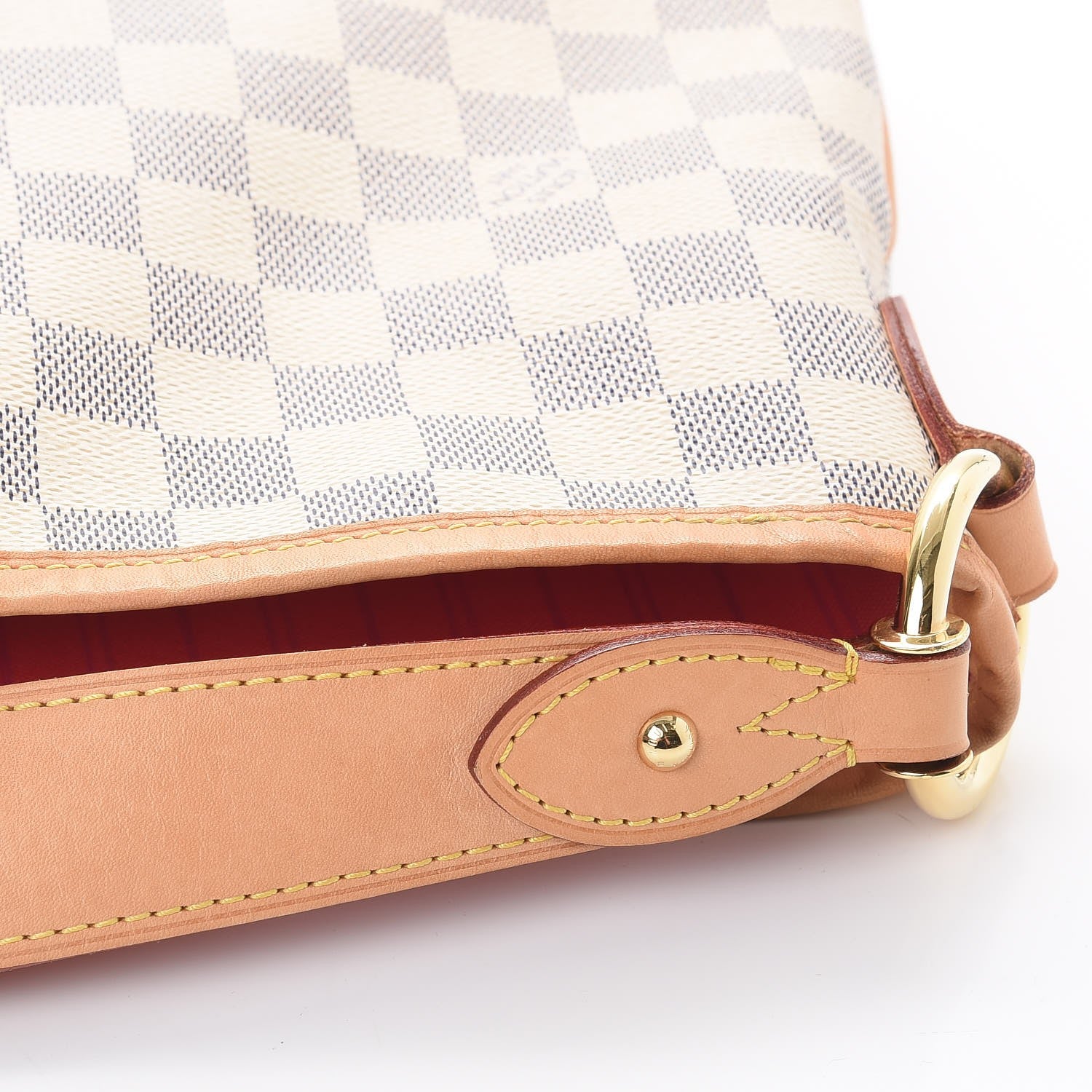Louis Vuitton Damier Azur Delightful MM Pink 9 of 11