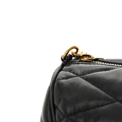Saint Laurent Lambskin Monogram Small Sade Tube Bag Black 17 of 18