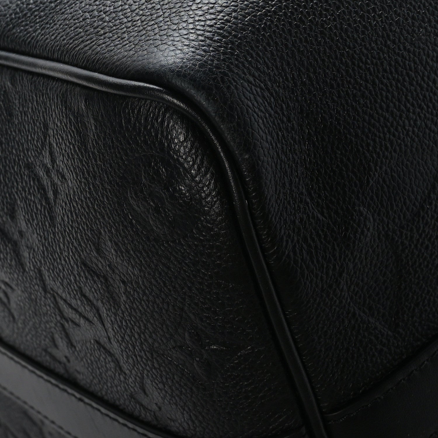 Louis Vuitton Empreinte Monogram Giant Keepall Bandouliere 45 Black 8 of 9