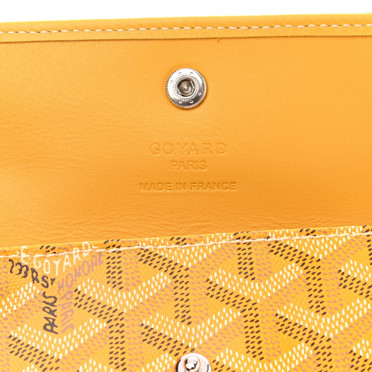 Goyardine Saint Louis PM Yellow