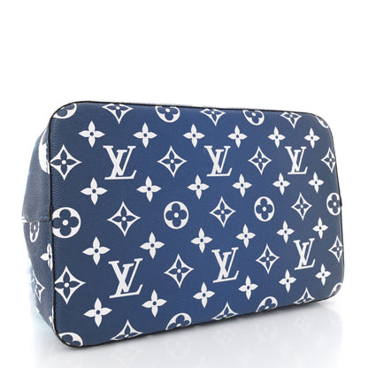 Louis Vuitton Monogram Escale Neonoe MM Blue 4 of 9