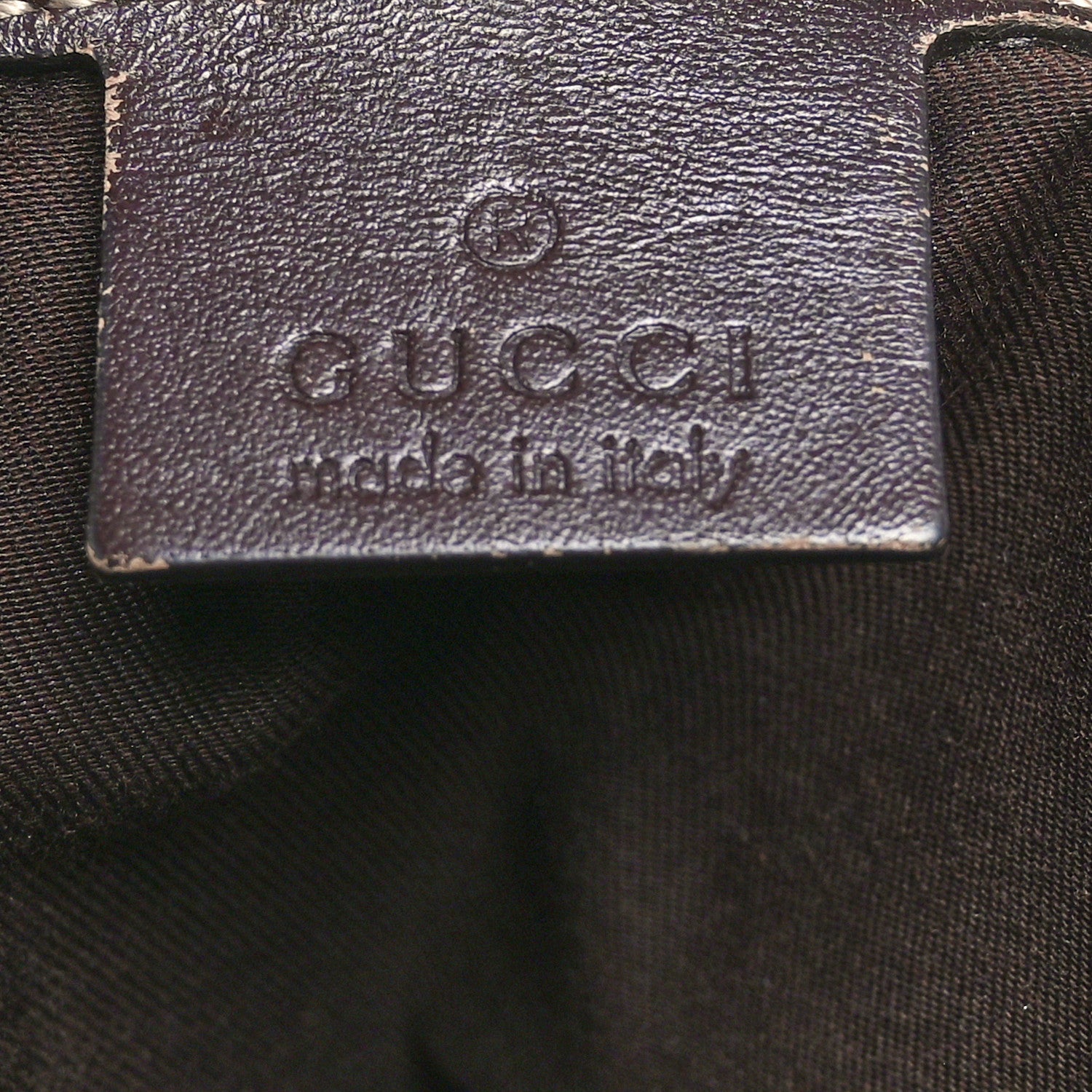 Gucci GG Supreme Monogram Medium Zippered Shopping Tote Dark Brown 7 of 15