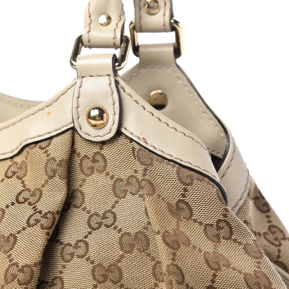 Gucci Monogram Medium Sukey Tote Off White 14 of 14