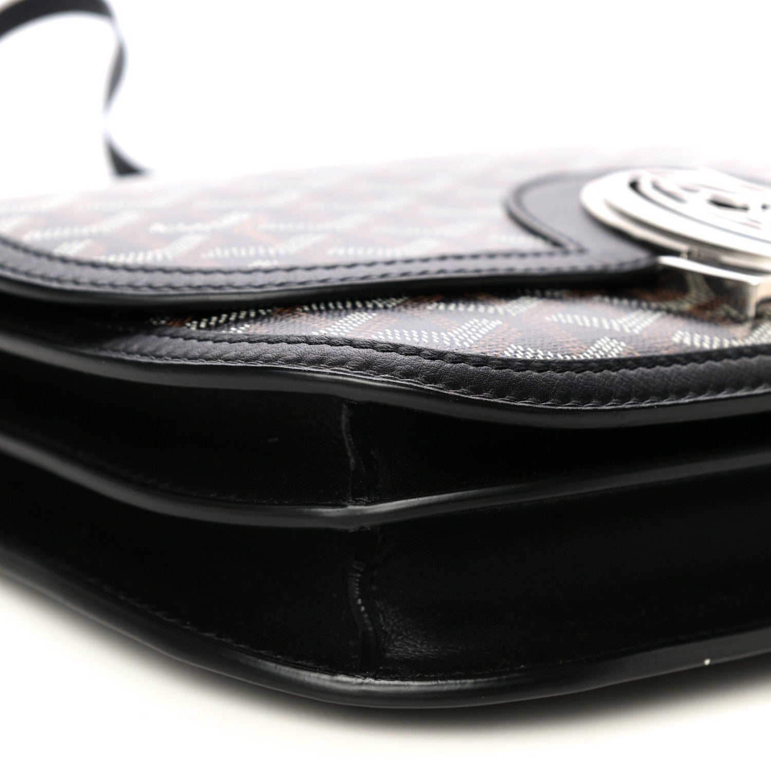 Goyard Goyardine 233 PM Shoulder Bag Black 8 of 14