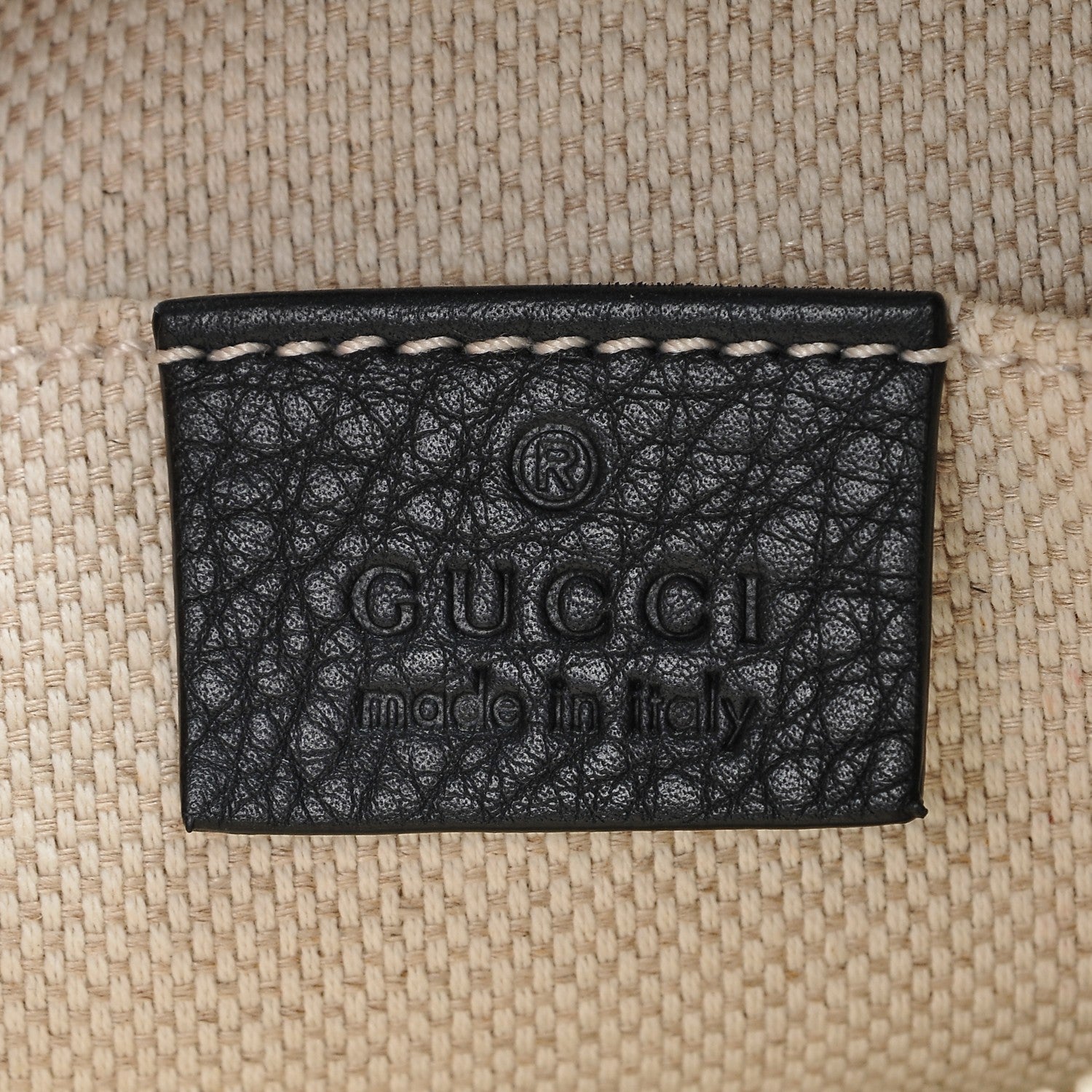 Gucci Pebbled Calfskin Small Soho Disco Bag Blue 6 of 7