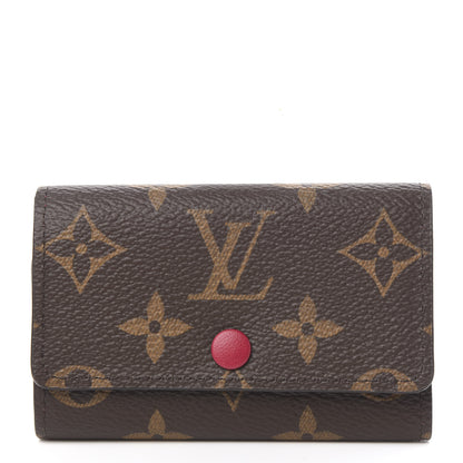 Louis Vuitton Monogram 6 Key Multicles Holder Fuchsia 1 of 8