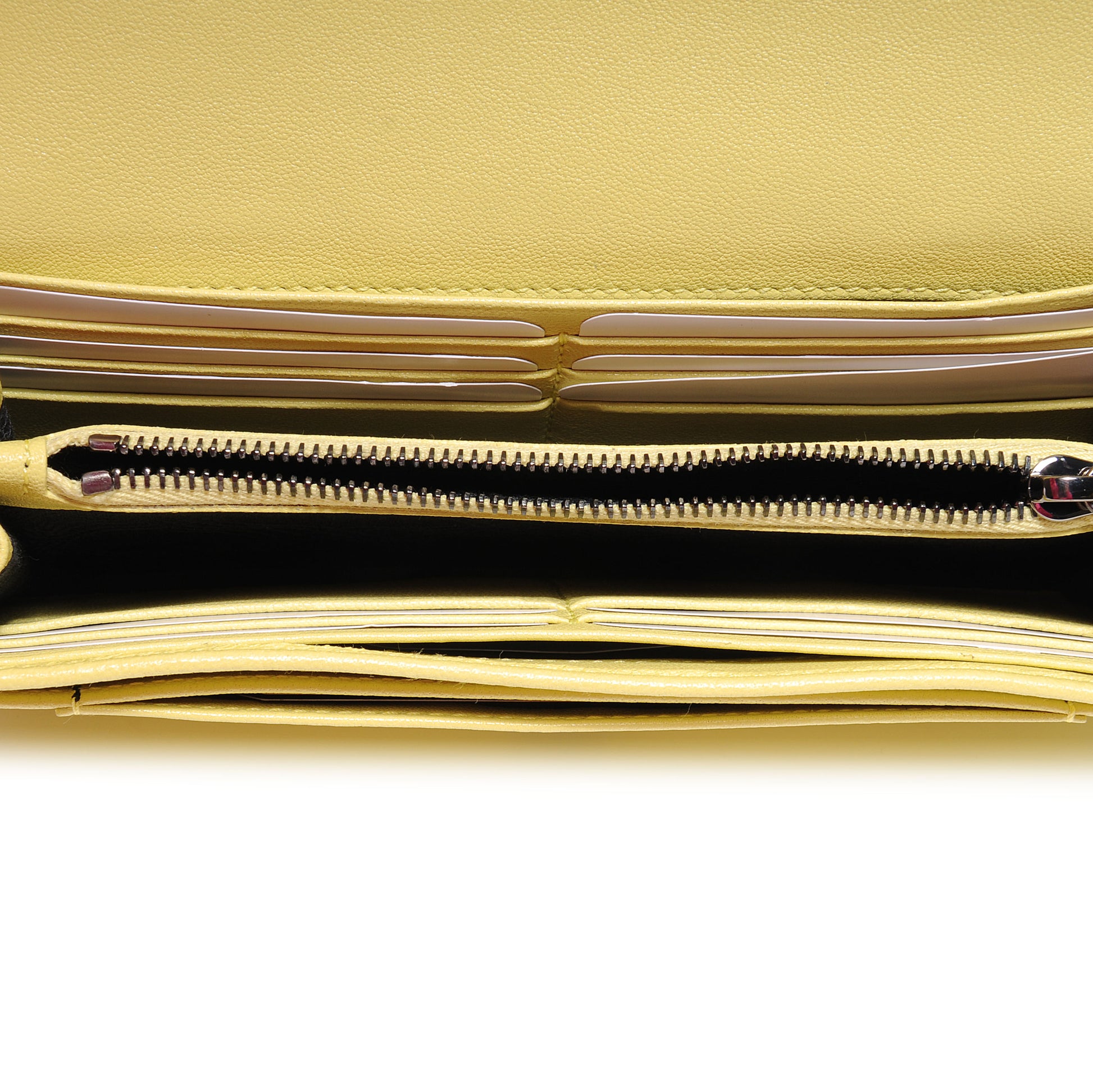 Proenza Schouler Leather PS1 Continental Wallet Lemon 7 of 7