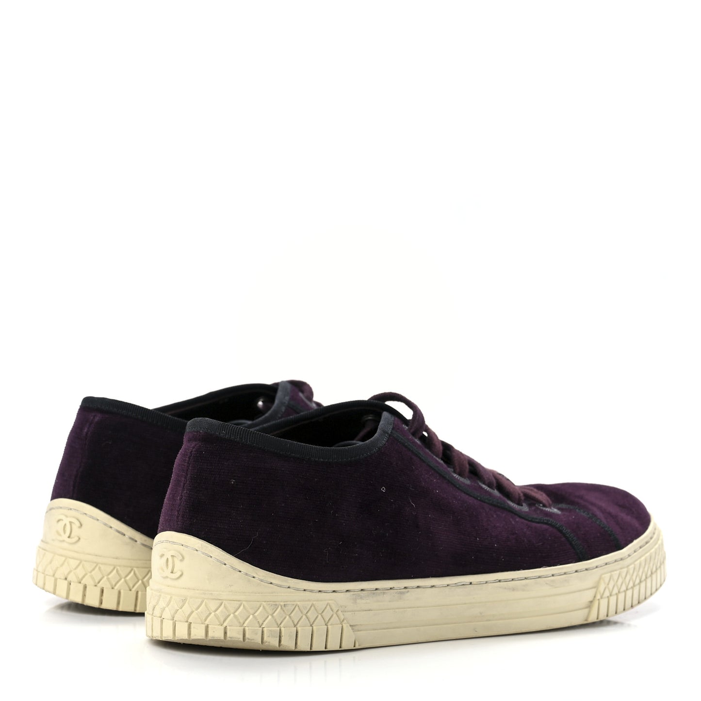 Velvet Womens CC Sneakers 38.5 Burgundy