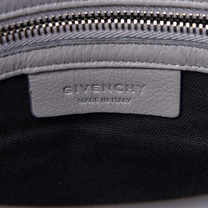 Givenchy Grained Calfskin Medium Pandora Pure Flap Bag Pearl Grey 12 of 19