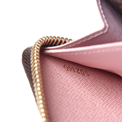 Louis Vuitton Monogram Clemence Wallet Rose Ballerine 7 of 7