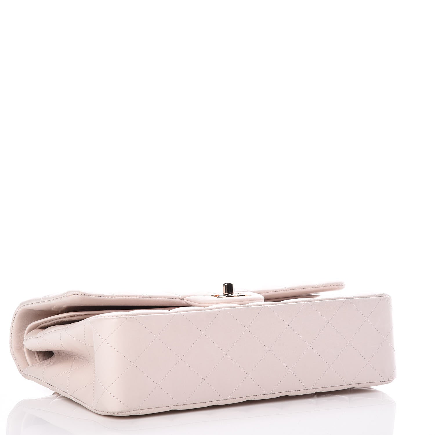 Chanel Lambskin Quilted Medium Double Flap Light Pink 4 of 9