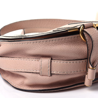 Chloe Calfskin Mini Marcie Round Crossbody Bag Blush Nude 8 of 10