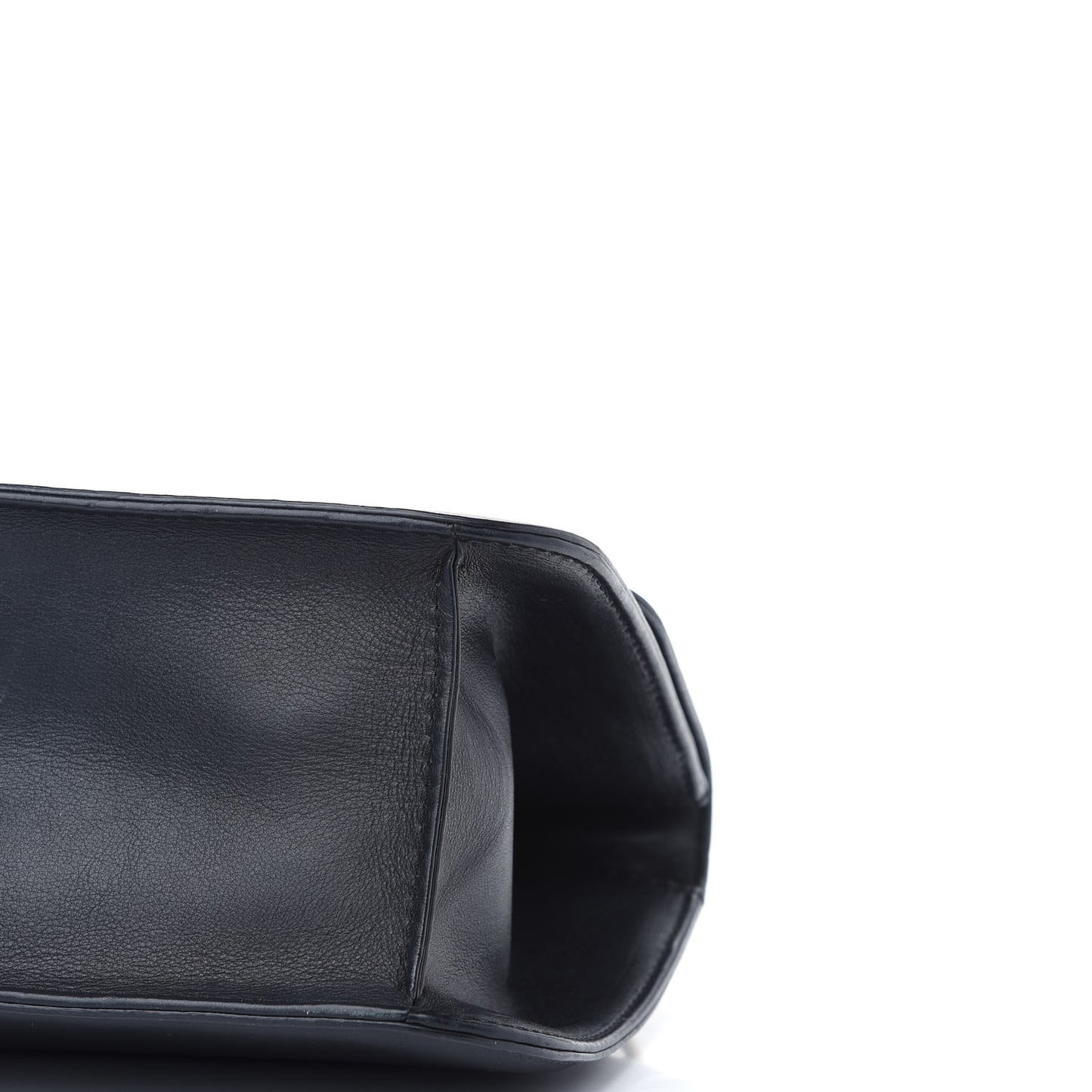 Vitello Medium Glam Lock Rockstud Flap Black