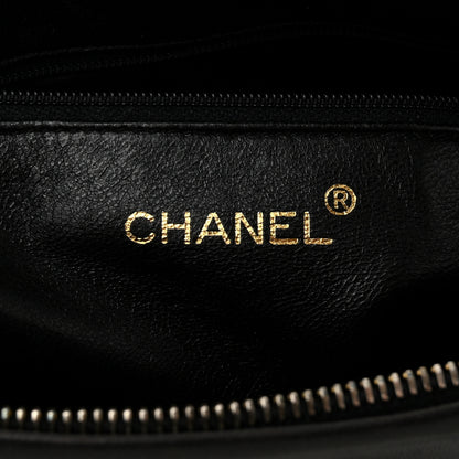 Chanel Lambskin Quilted Tassel Camera Case Black 6 of 13