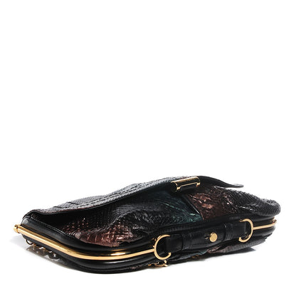 Jimmy Choo Python Arad Clutch Multicolor 4 of 8