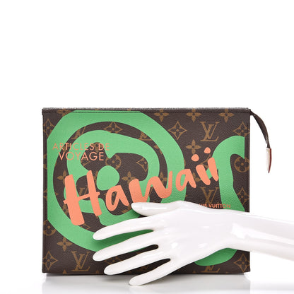 Louis Vuitton Monogram Tahitienne Hawaii Toiletry Pouch 26 2 of 6