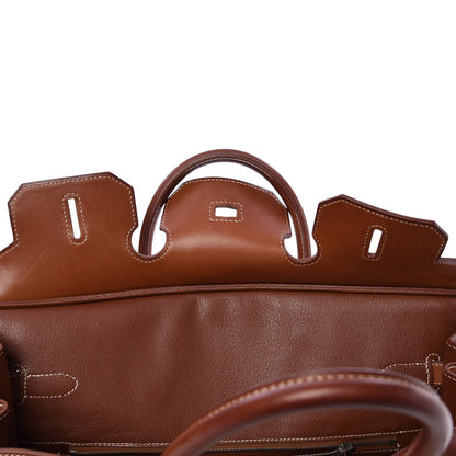 Hermes Toile Barenia Birkin 35 Fauve 8 of 45