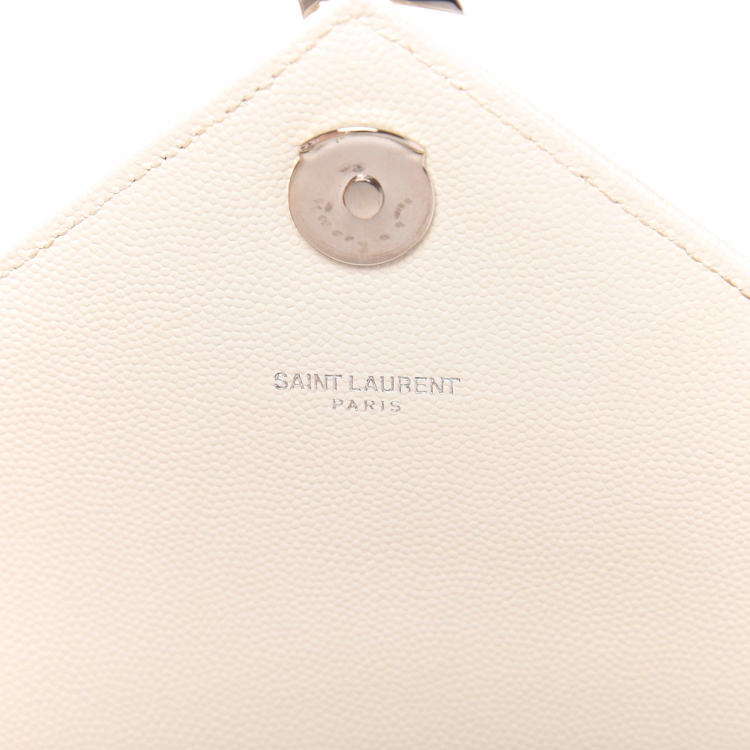 Saint Laurent Grain De Poudre Textured Mixed Matelasse Medium Triquilt Monogram Satchel Porcellana 9 of 10