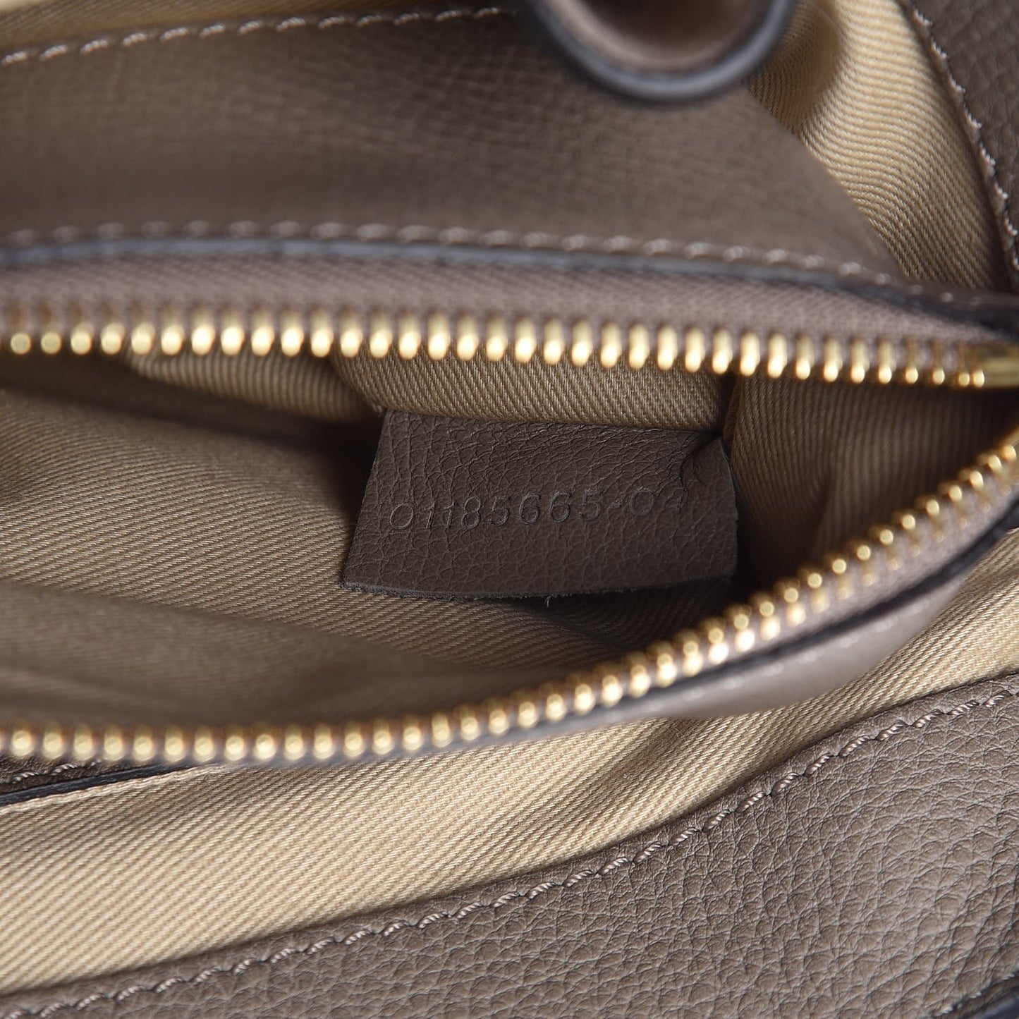 Calfskin Medium Faye Day Shoulder Bag Motty Grey