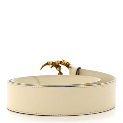 Gucci Calfskin Crystal Double G 40mm Belt 80 32 White Multicolor 2 of 3
