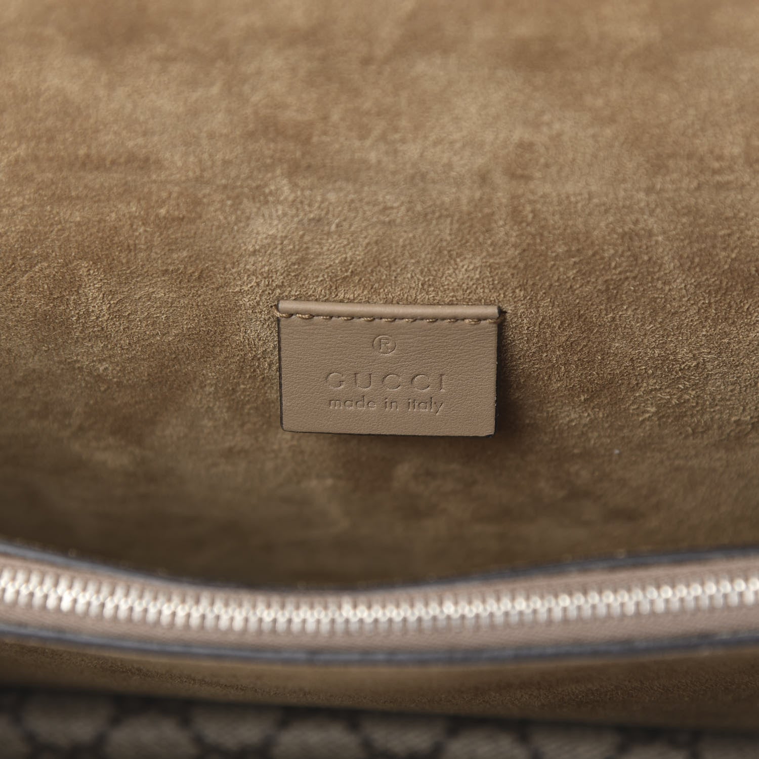 Gucci GG Supreme Monogram Small Dionysus Shoulder Bag Taupe 6 of 13