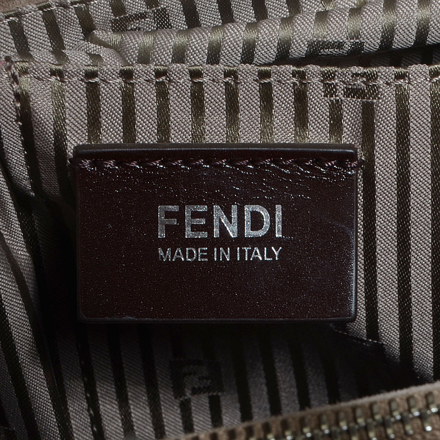 Fendi Vitello Elite Regular 2Jours Tote Tortora 6 of 9