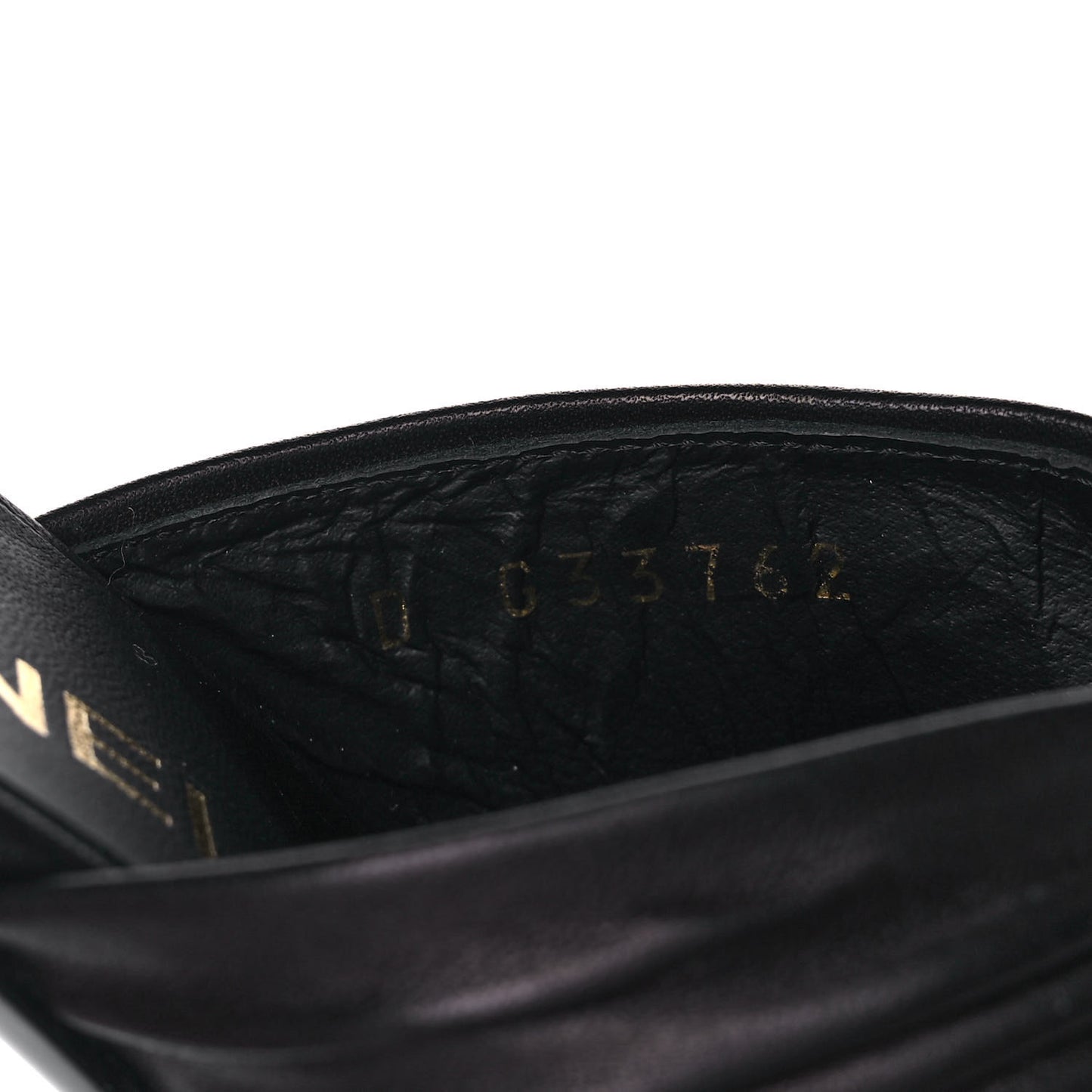 Calfskin Bows CC Mules 38 Black