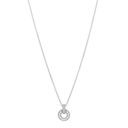 Bulgari 18K White Gold Diamond BVLGARI BVLGARI Pendant Necklace 1 of 5