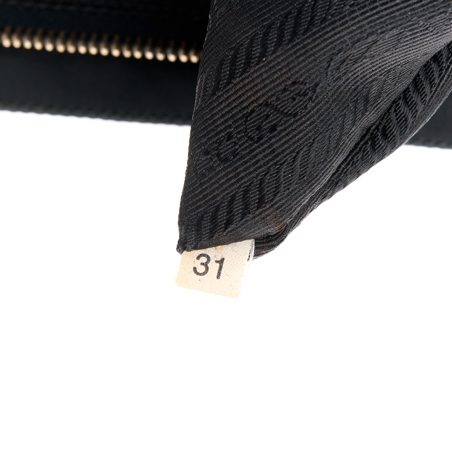 Prada Tessuto Nylon Soft Calfskin Shoulder Bag Black 7 of 11