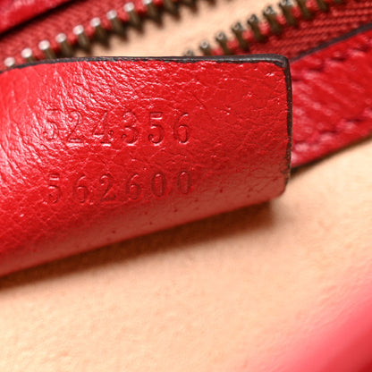 Gucci GG Supreme Monogram Medium Queen Margaret Shoulder Bag Red 7 of 10