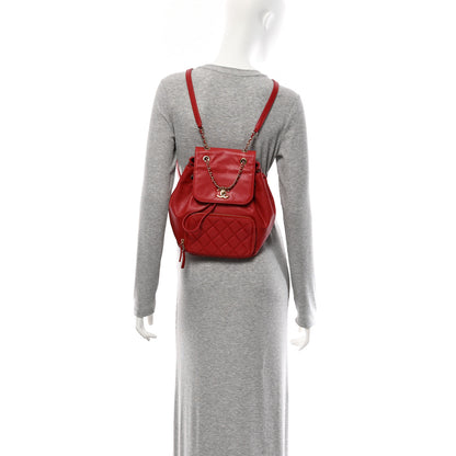 Chanel Caviar Quilted Business Affinity Backpack Fuchsia 2 of 9