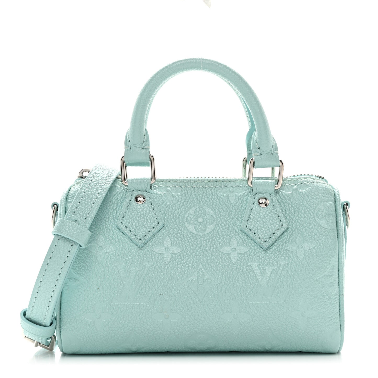 Empreinte Monogram Nano Speedy Pearly Lagoon Turquoise