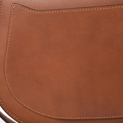 Chloe Calfskin Suede Medium Nile Bracelet Bag Caramel 8 of 11