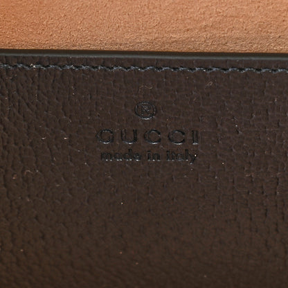 Gucci GG Supreme Monogram Textured Dollar Calfskin Web Small Padlock Shoulder Bag Beige Blue 5 of 9