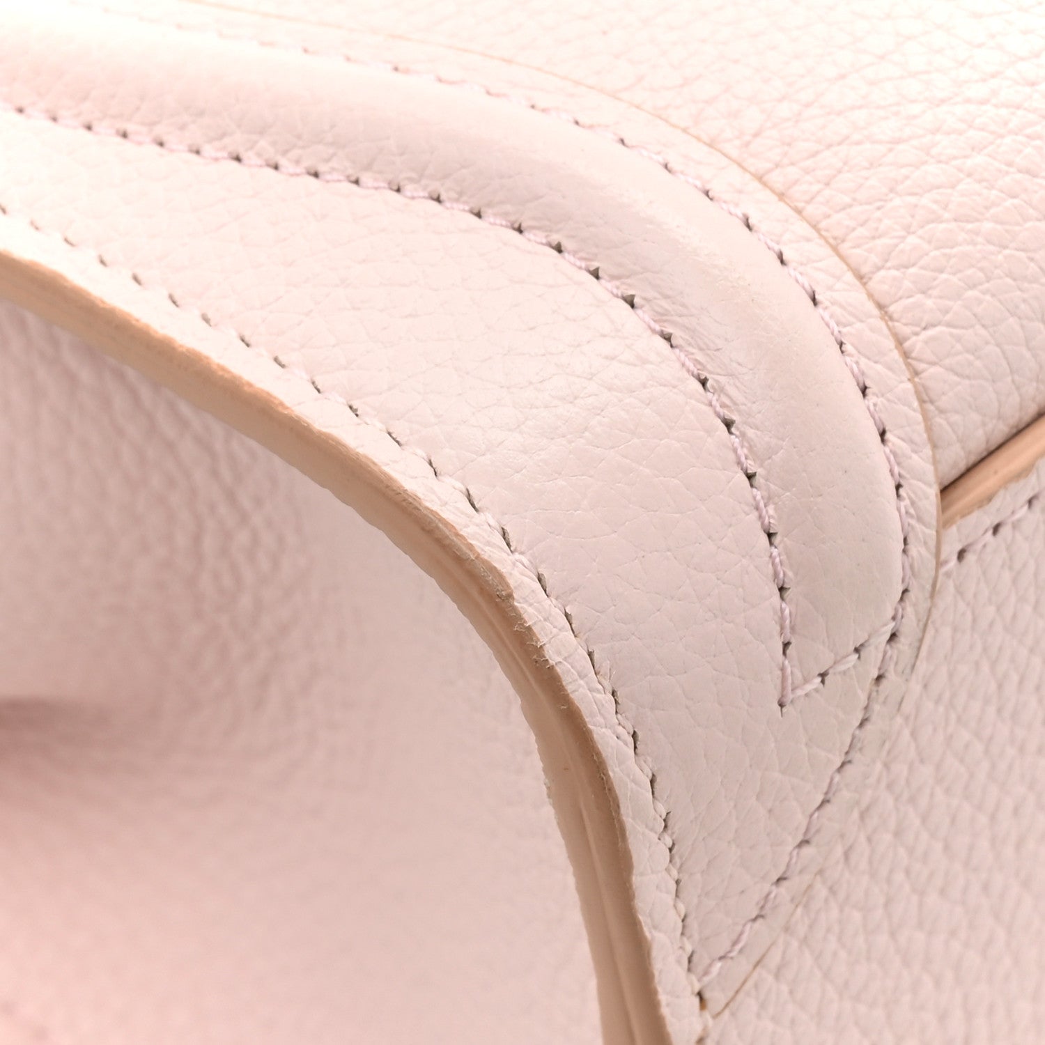 Celine Drummed Calfskin Nano Luggage Pale Pink 13 of 13