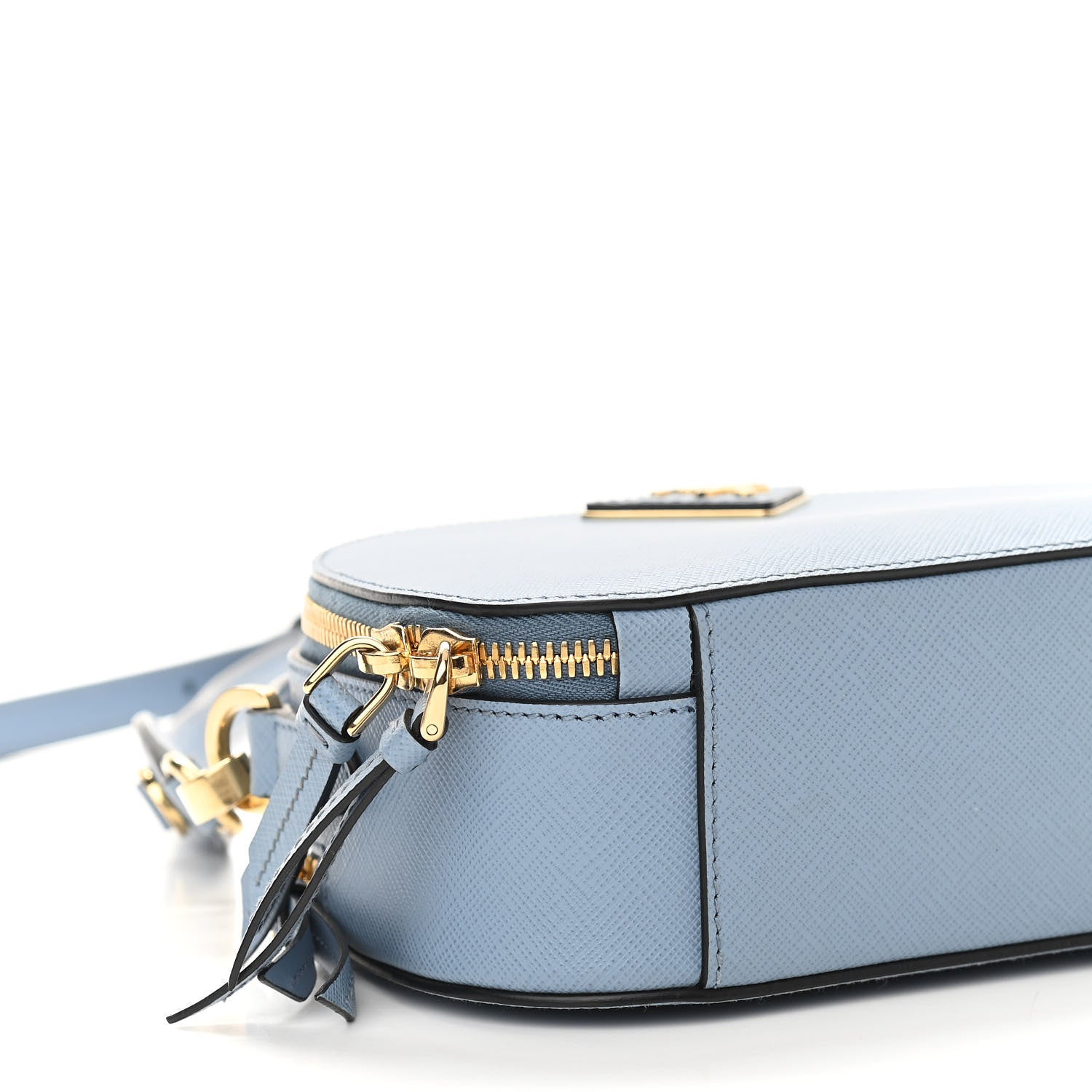 Prada Saffiano Lux Odette Crossbody Astrale 11 of 13
