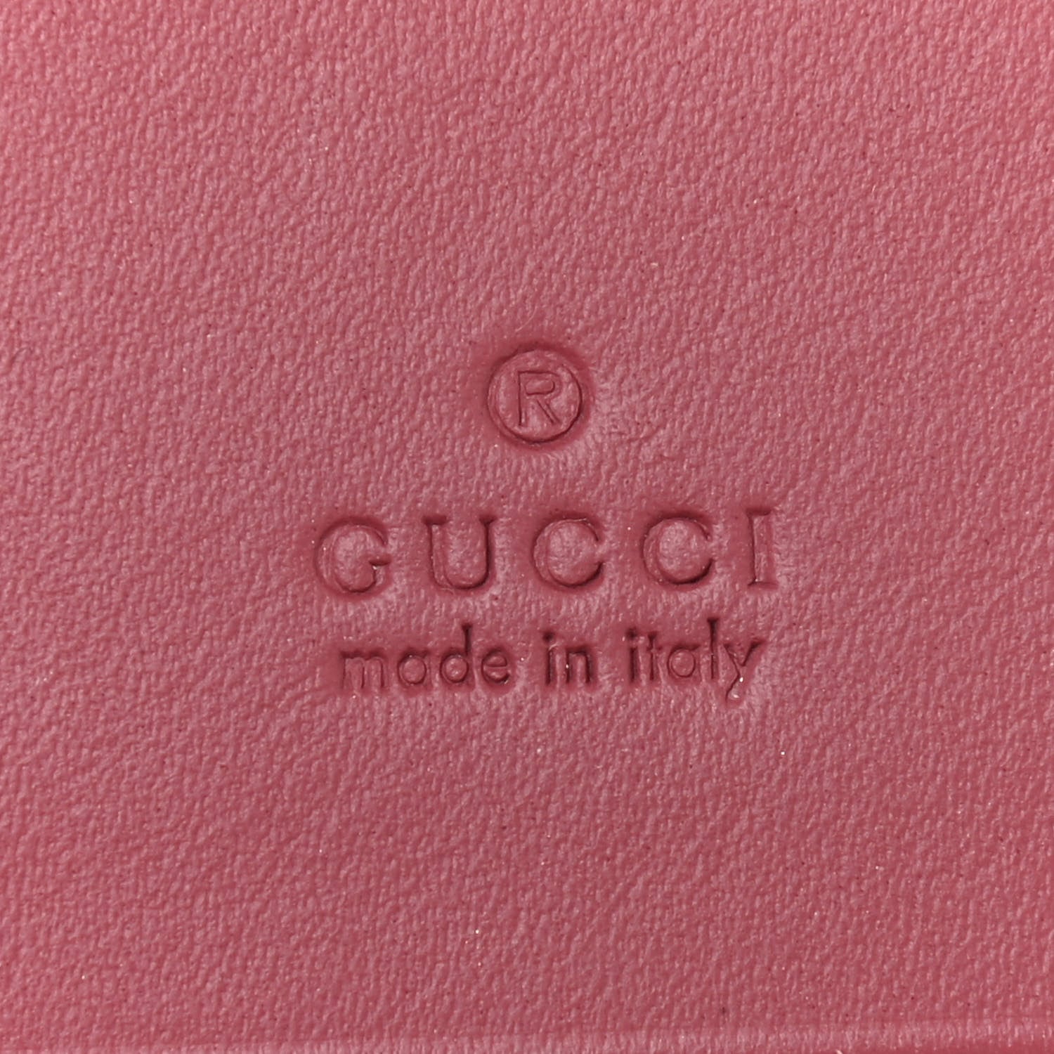 Gucci GG Supreme Monogram Blooms Card Case Beige Multicolor Dry Rose 6 of 7
