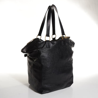 Saint Laurent Calfskin XL Downtown Tote Black 3 of 9