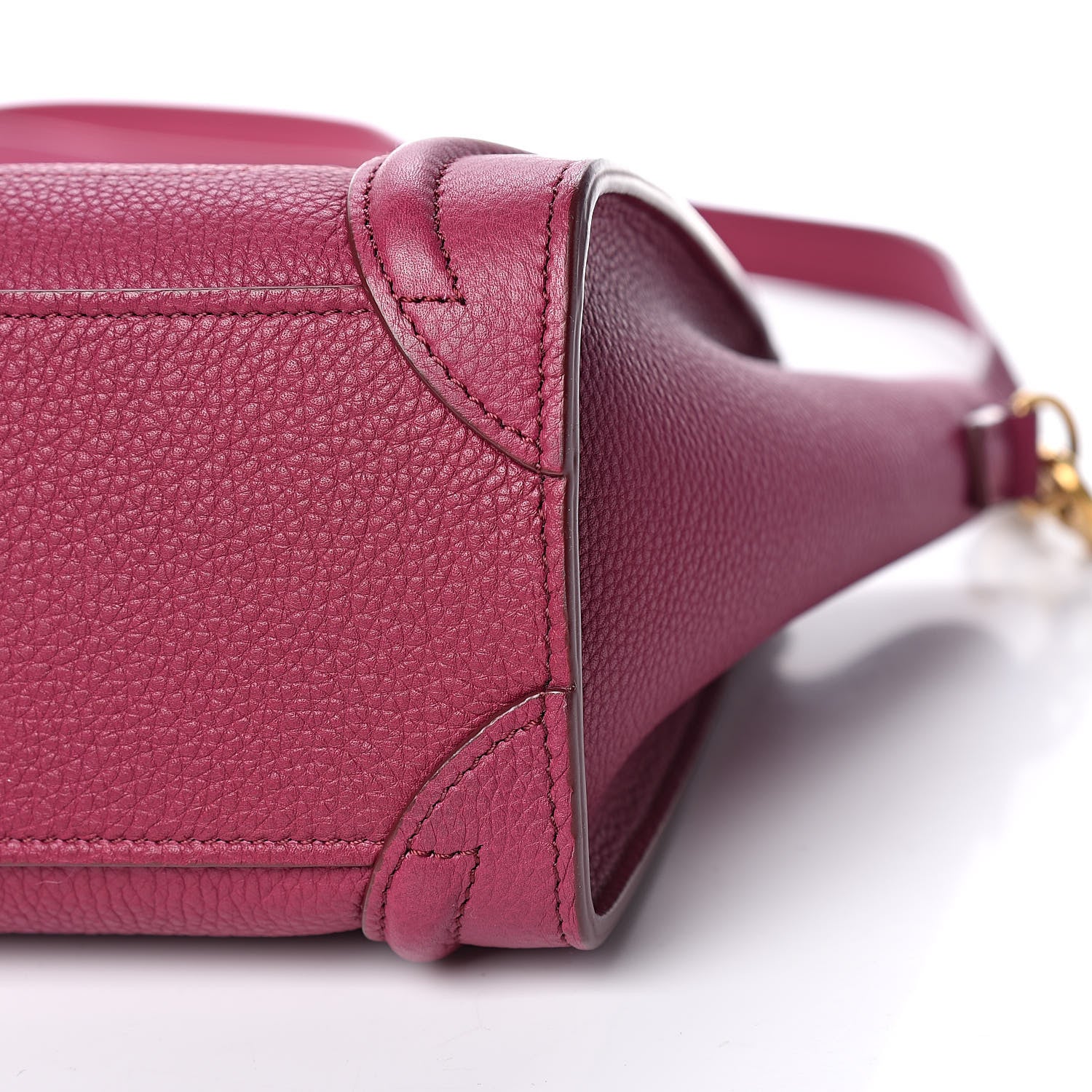 Celine Baby Grained Calfskin Nano Luggage Plum 8 of 12