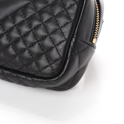 Versace Nappa Barocco Quilted Vanitas Medea Belt Bag Black 10 of 10