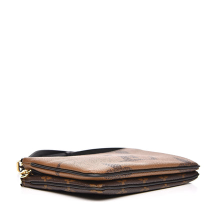 Louis Vuitton Reverse Monogram Giant Double Zip Pochette 4 of 11